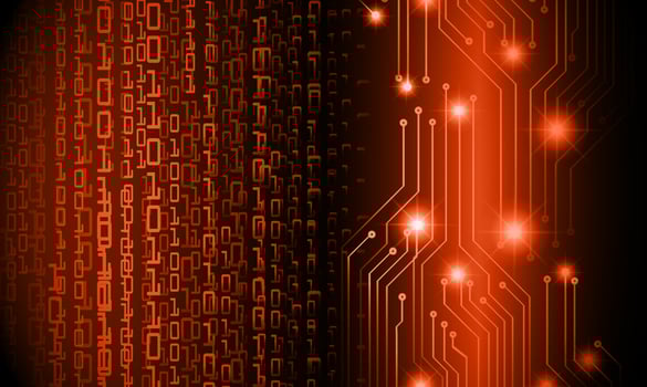 Modern Technology Background vector