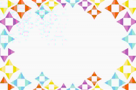 simple geometric background design vector
