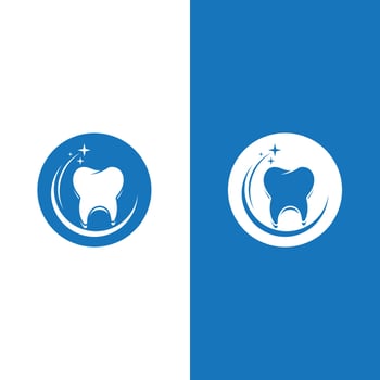 Dental logo template vector illustration