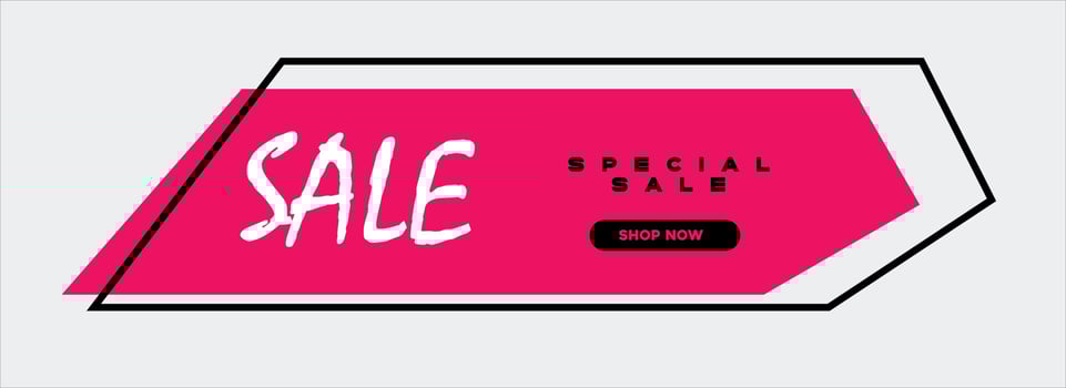 poster banner sale promo discount sale vector