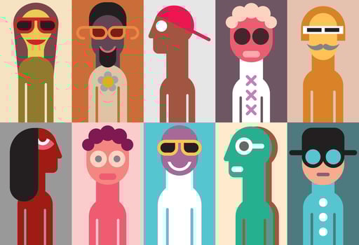Group of People vector illustration