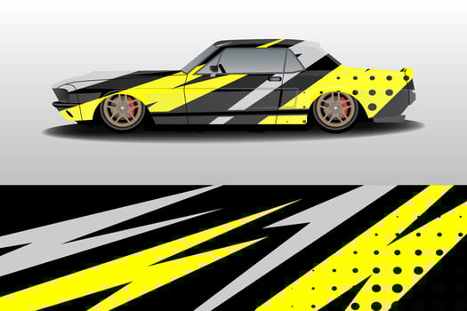 rally racing car background design vector