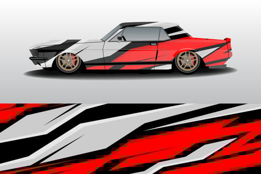 rally racing car background design vector
