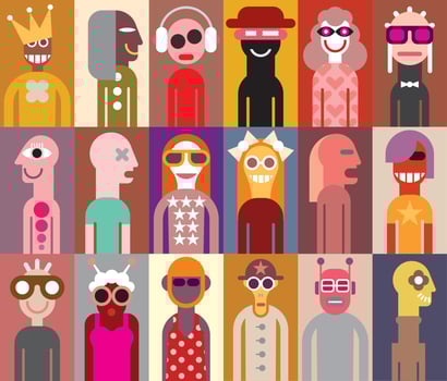 People vector illustration