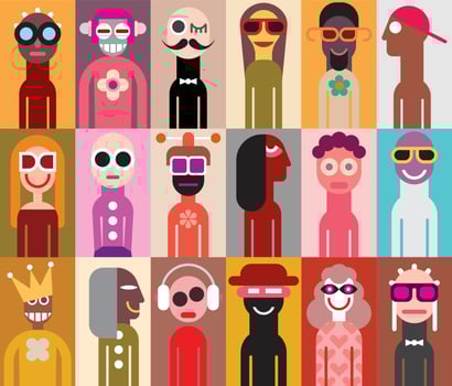 People vector illustration