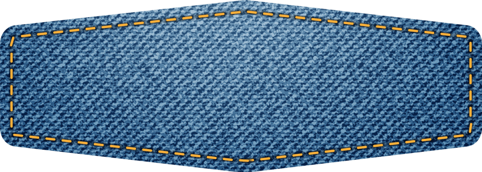 Blue Denim Jean TAG Label Texture Background png