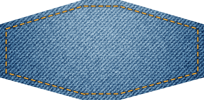 Blue Denim Jean TAG Label Texture Background png