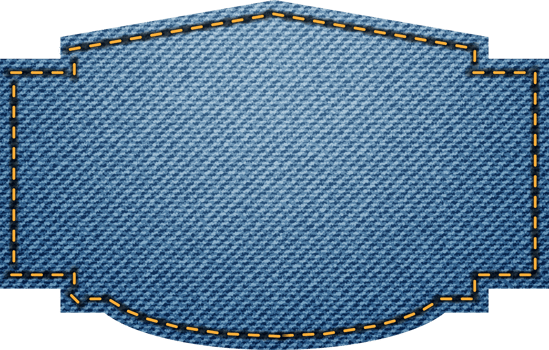 Blue Denim Jean TAG Label Texture Background png