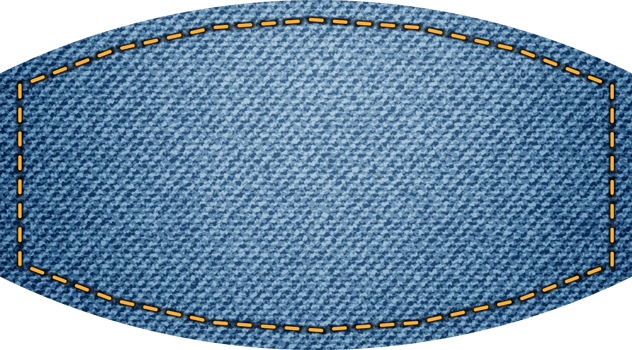 Blue Denim Jean TAG Label Texture Background png