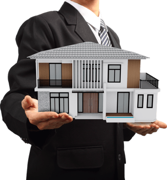 House model house concept in the hand png