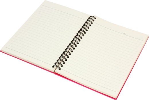 blank Notebook mockup png