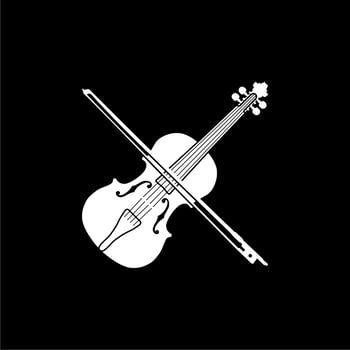 Violin Viola Cello Fiddle Contrabass Double Bass Vector Design