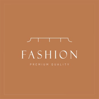 Minimal Outline Clothes Hanger Logo. Minimal Outline Icon Clothes Hanger. vector