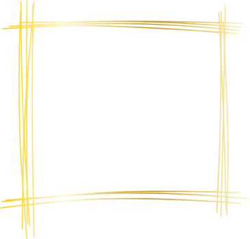Golden Modern element png