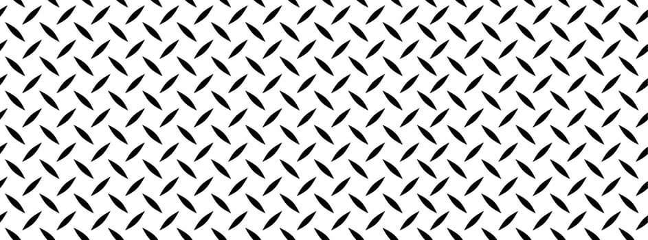 Metal sheet seamless pattern.black white iron sheet pattern vector