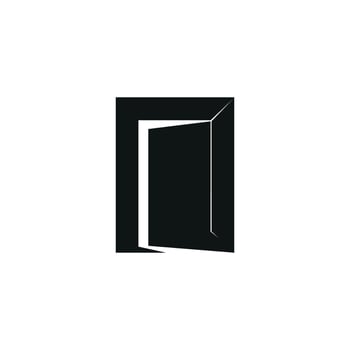Door Icon in trendy flat style vector