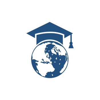 World education logo design. Modern education logo design inspiration. vector