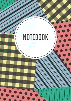 Cover page templates vector