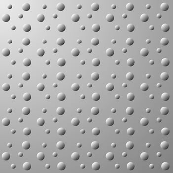 illustration of water falling on the surface of a steel plate. water on the glass surface. water hole in steel. vector
