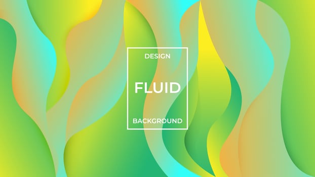 Abstract Colorful Fluid Background For Banner, Website Backdrop, Flyer, Design Promotion And Business Presentation vector