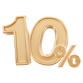 promotion 10 number percent png