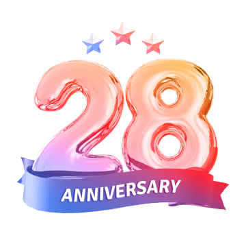 28 years anniversary number png