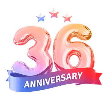 36 years anniversary number png