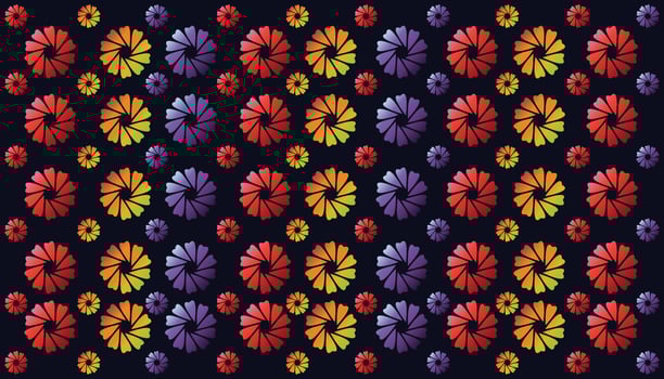 Painted flowers seamless vector background,repeating patterns,repeating patterns floral