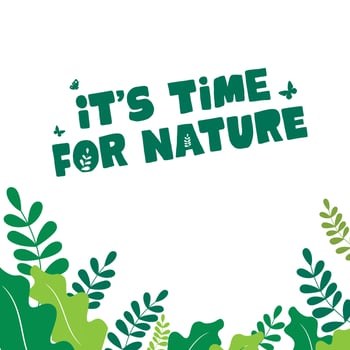 Design for celebrating world environment day vector