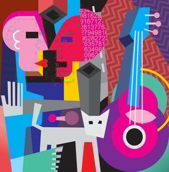 The Dance vector artwork
