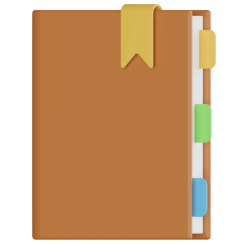 Agenda 3D Illustration png