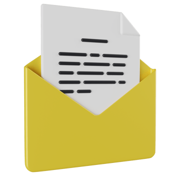 Envelope 3D Illustration png