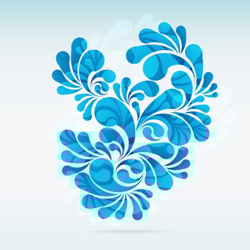 water drops background vector