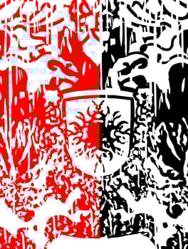 grunge abstract jersey design pattern vector