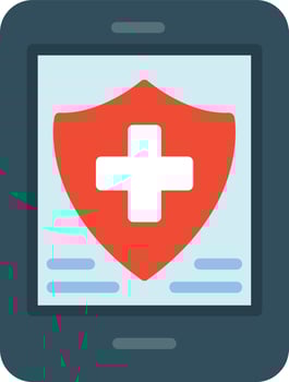 Healthcare Flat Icon vector
