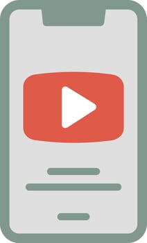 Social Media Flat Icon vector