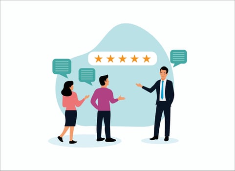 Recruitment agency illustration exclusive design inspiration vector