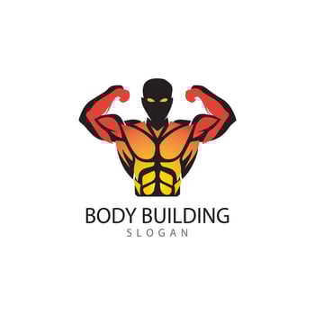 Vector object and Icons for Sport Label  Gym Badge  Fitness Logo Design
