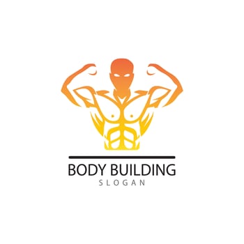 Vector object and Icons for Sport Label  Gym Badge  Fitness Logo Design