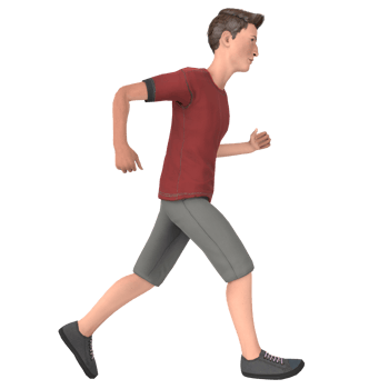 Young tall boy 3d modelling png