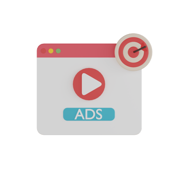 3D Isolated Ads Promotion Icon png