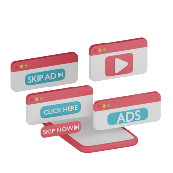 3D Isolated Ads Promotion Icon png