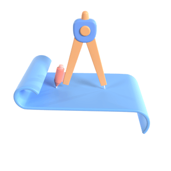 compass 3d illustration rendering png