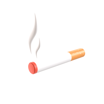 cigarette 3d illustration rendering png