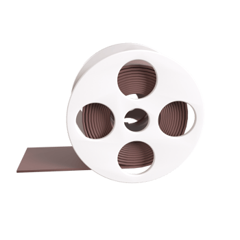 film roll 3d illustration rendering png