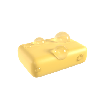 soap 3d illustration rendering png