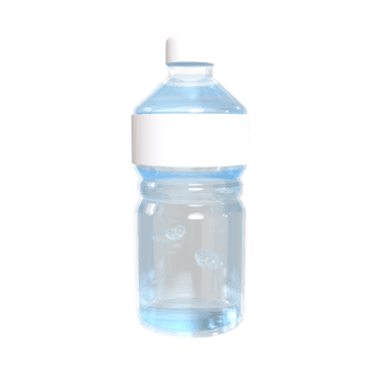 water bottle 3d illustration rendering png