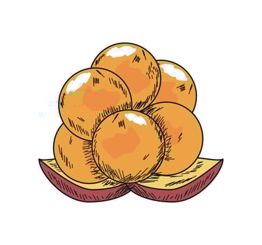 cloudberry superfoods icon vector