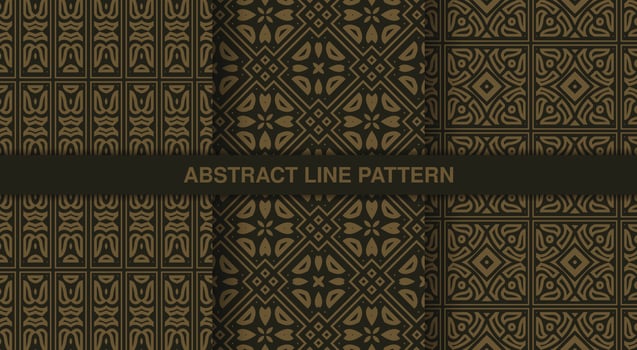 Collection of seamless ornamental ethnic patterns vector