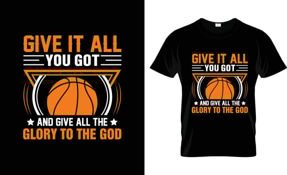 Basketball t-shirt design, Basketball t-shirt slogan and apparel design, Basketball typography, Basketball vector, Basketball illustration vector